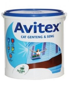 cat genteng Avian Paint Avitex Roof