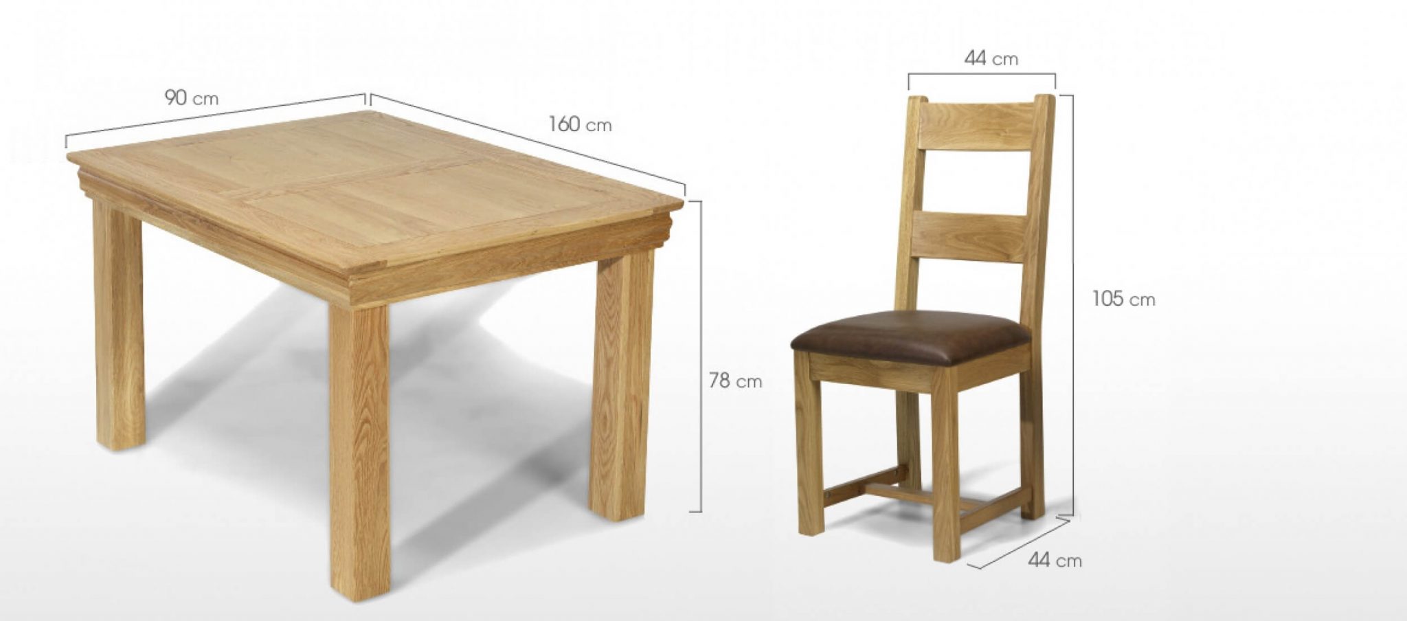 Стандартная ширина кухонного стола