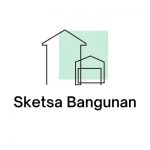 sketsa bangunan